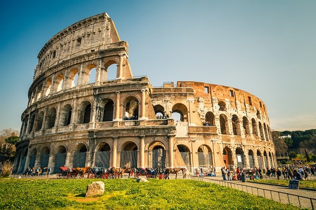 Hoteles por el Coliseo